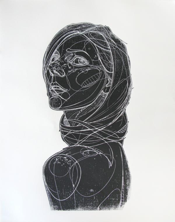 Dynamic Line Portraits by Jason Thielke