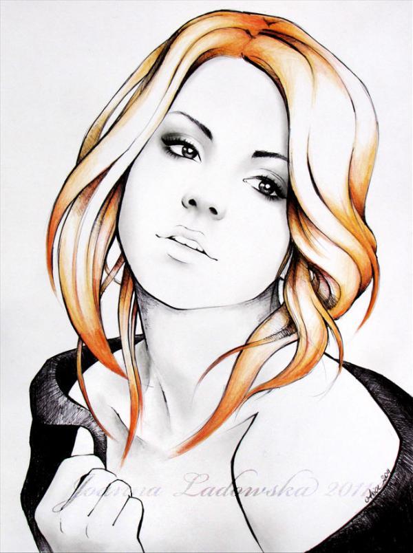 Mixed Media Illustrations by Joanna Ladowska