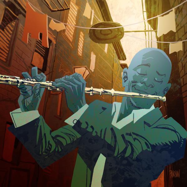 Comic book Illustrations by Dan Panosian