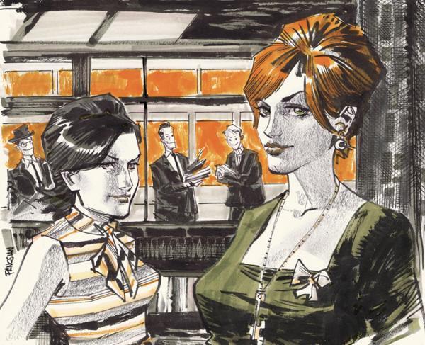 Comic book Illustrations by Dan Panosian