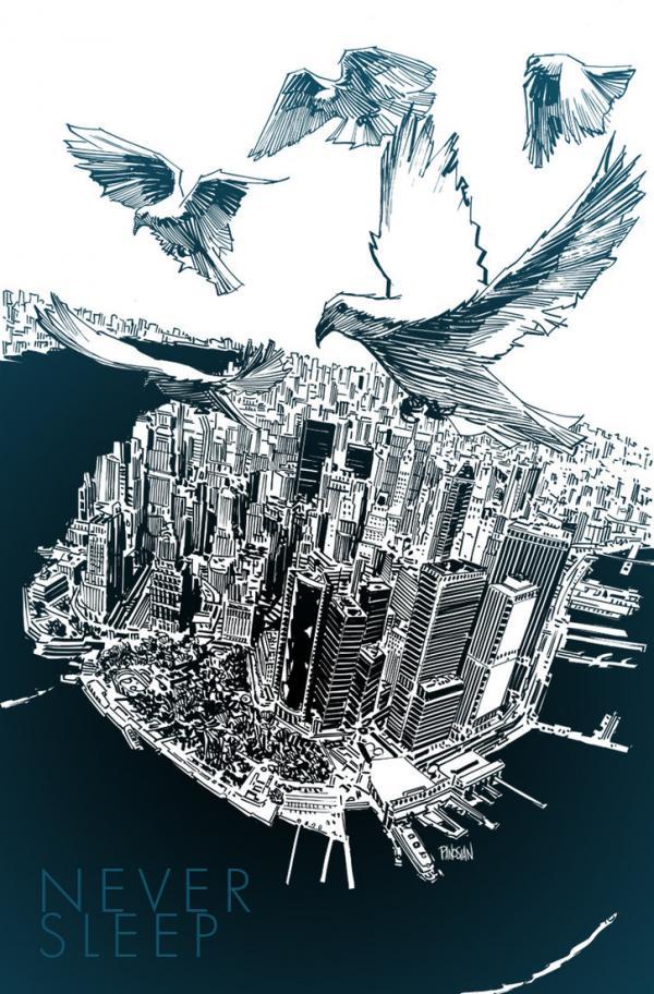 Comic book Illustrations by Dan Panosian