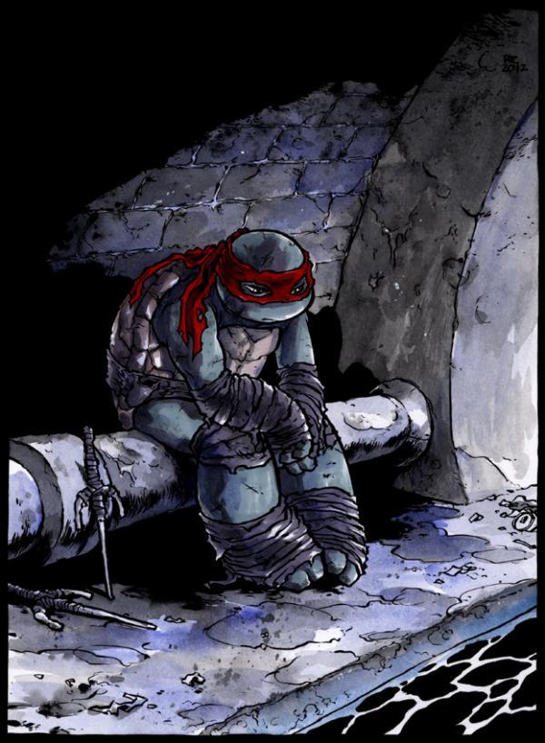 Ninja Turtles Illustrations by Ross Campbell