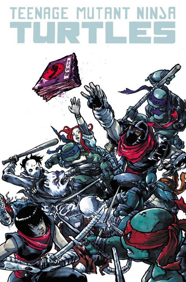 Ninja Turtles Illustrations by Ross Campbell