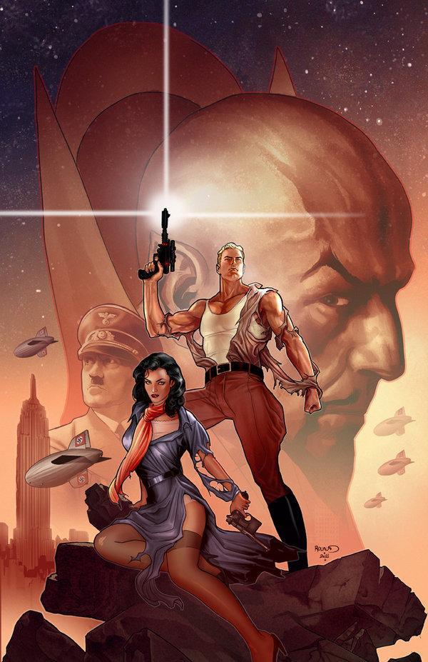 Comic book Art by Paul Renaud