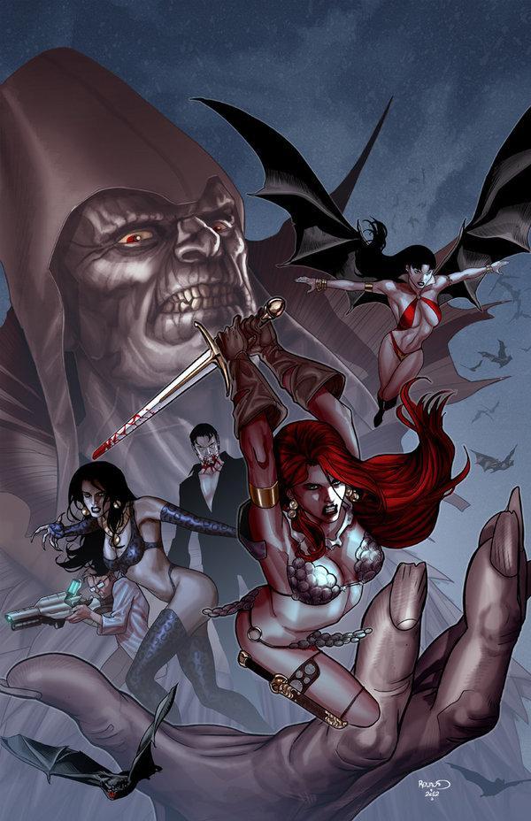 Comic book Art by Paul Renaud