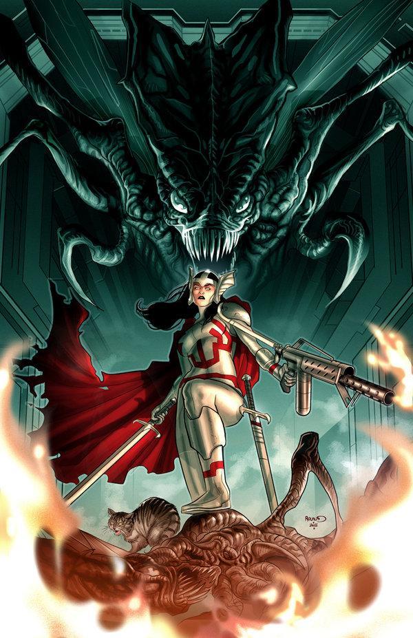 Comic book Art by Paul Renaud