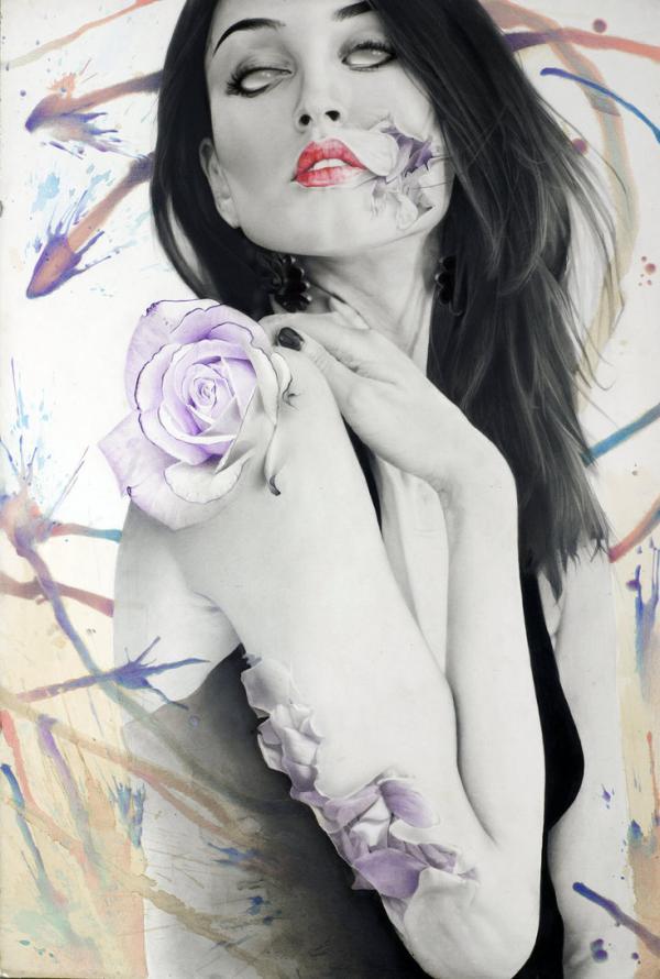 Mixed Media Drawings by Jess Wathen