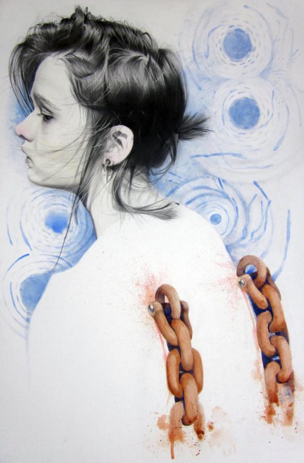 Mixed Media Drawings by Jess Wathen