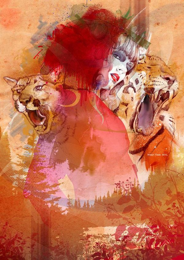 Fashion Illustrations by Robert Tirado