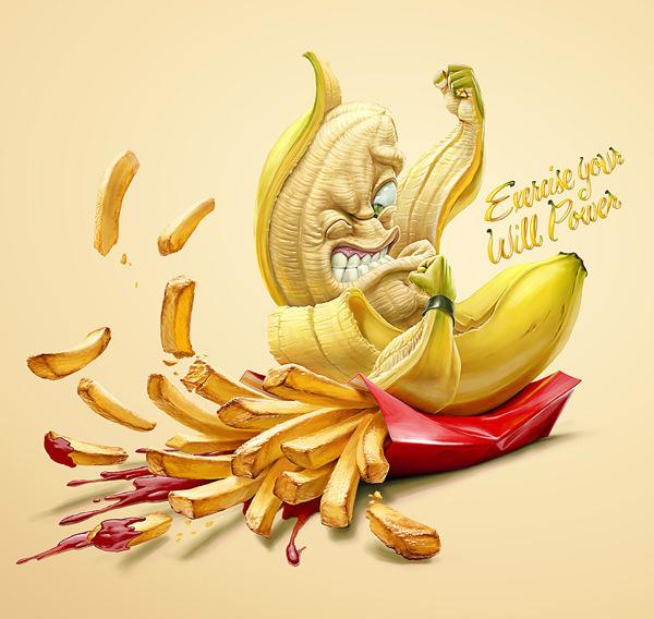 Creative Cartoonish Illusions By Oscar Ramos