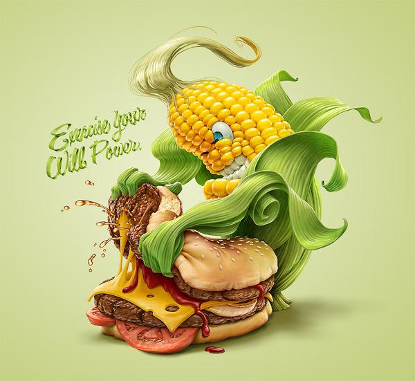 Creative Cartoonish Illusions By Oscar Ramos