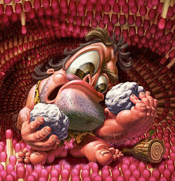 Creative Cartoonish Illusions By Oscar Ramos