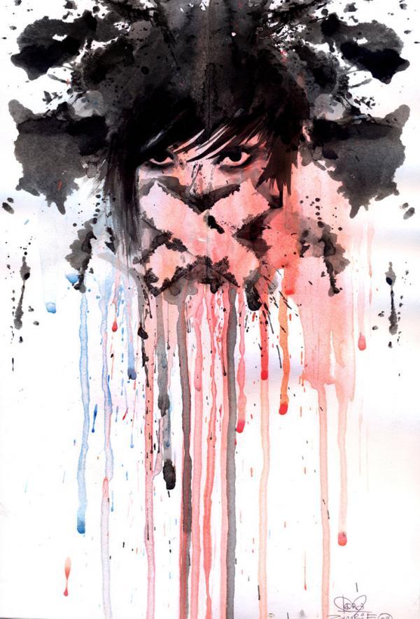 Mixed Media Illustrations by Lora Zombie