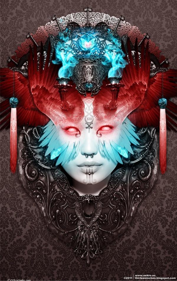 Illustrations By Borja Fresco Nekro