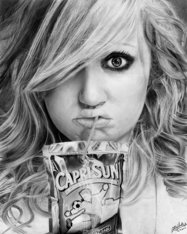 Realistic Pencil Drawing by Callie Fink