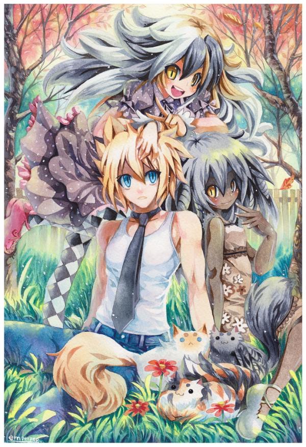 Anime Illustrations by emperpep