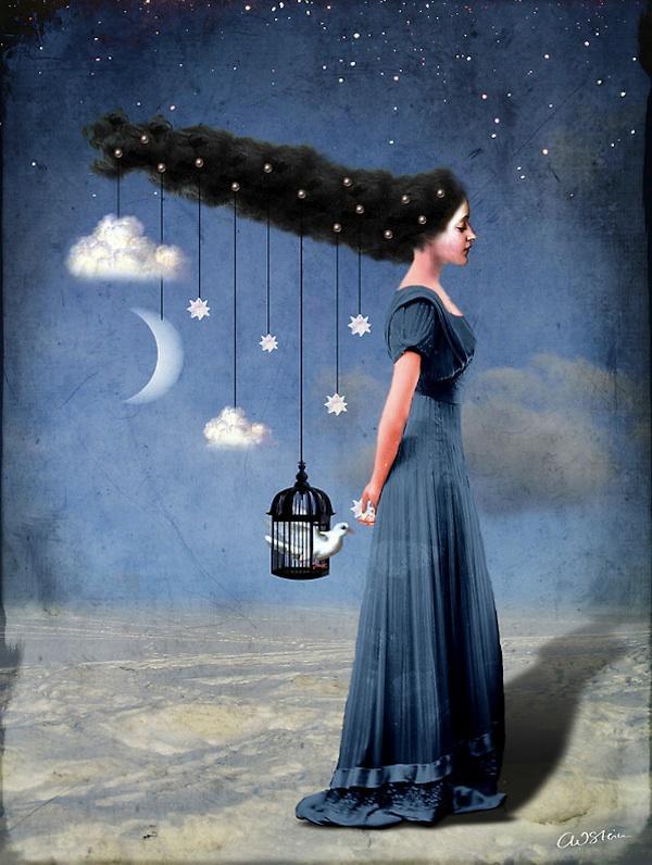 Mixed media Illustrations by Catrin Welz-Stein