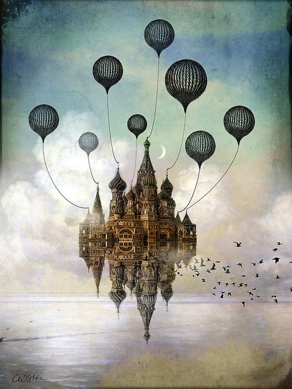Mixed media Illustrations by Catrin Welz-Stein