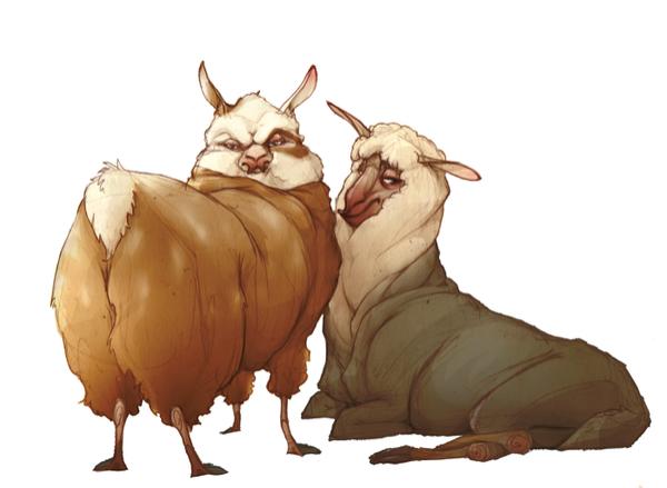Whimsical Animal Illustrations by Erika