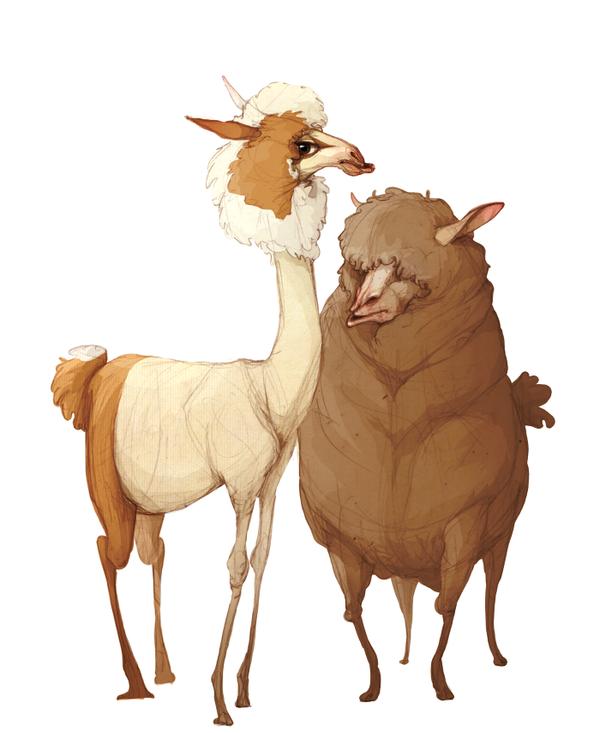 Whimsical Animal Illustrations by Erika