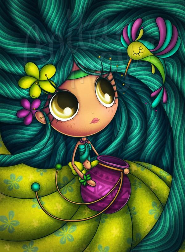 Cartoon Illustrations by Anita Mejia