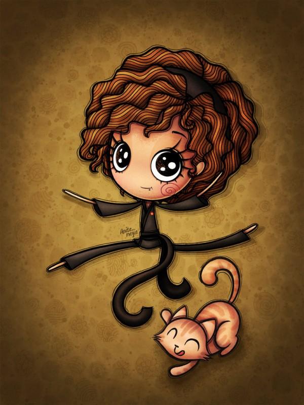 Cartoon Illustrations by Anita Mejia