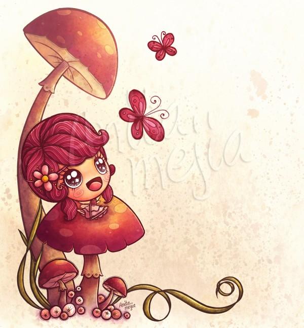 Cartoon Illustrations by Anita Mejia