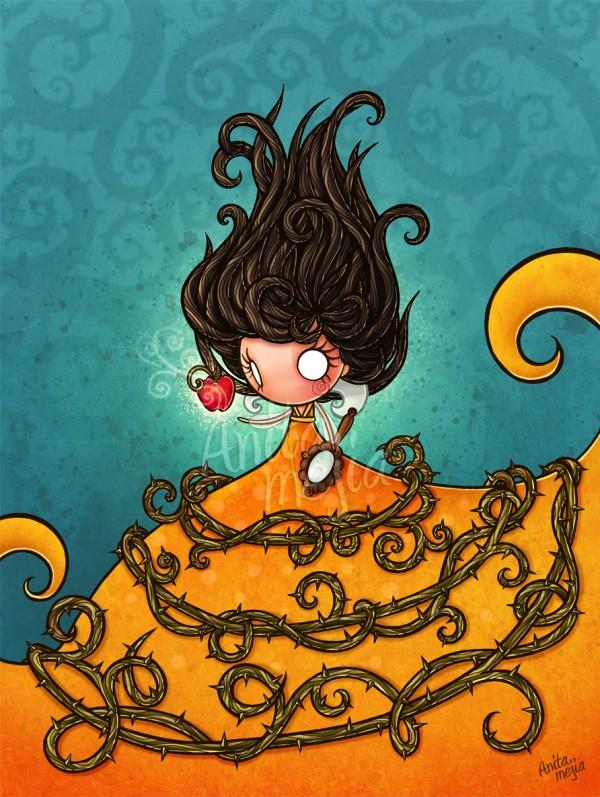 Cartoon Illustrations by Anita Mejia