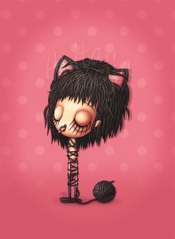 Cartoon Illustrations by Anita Mejia