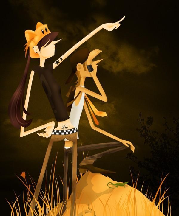 Vexel Illustrations by Caio Cardoso