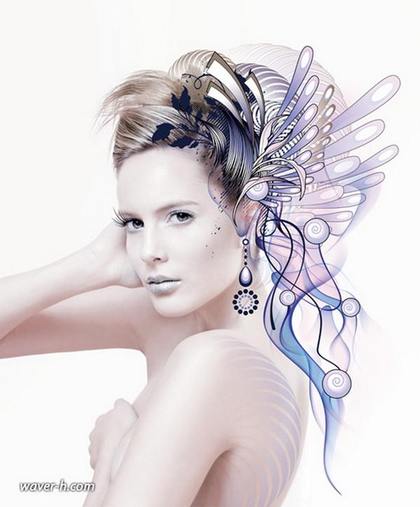 Mixed Media Artwork by Hu Yi Wei