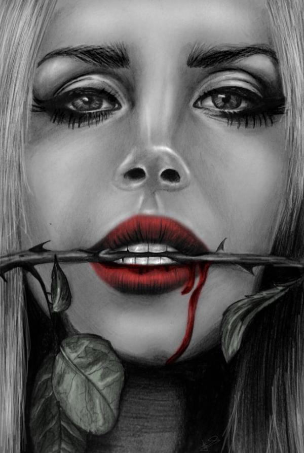 Portrait Illustrations by Sandra Jawad