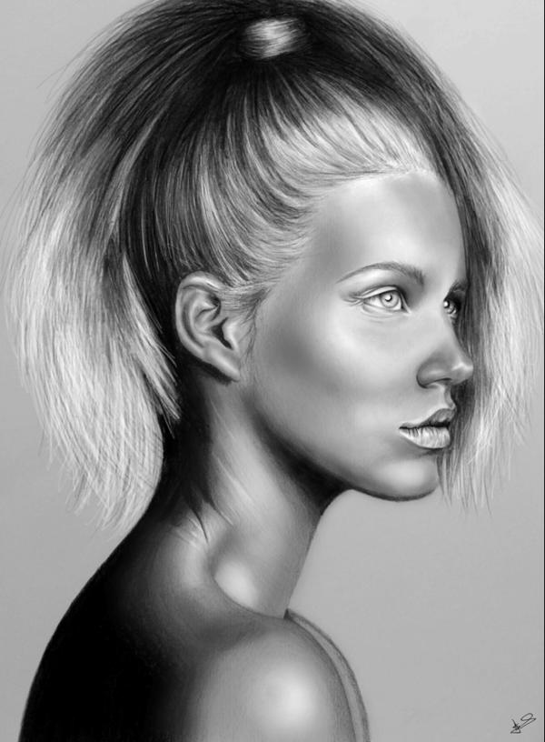 Portrait Illustrations by Sandra Jawad