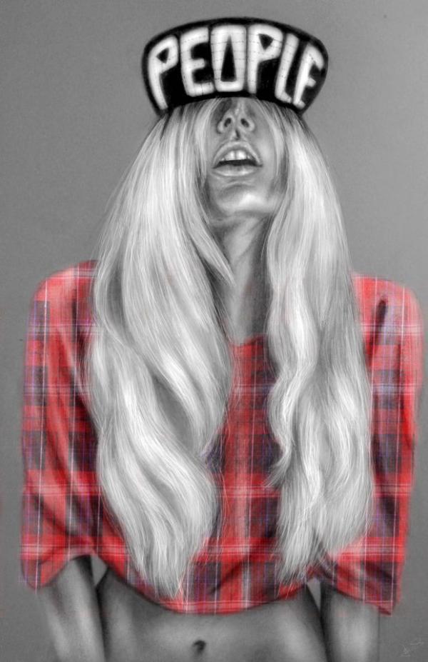 Portrait Illustrations by Sandra Jawad