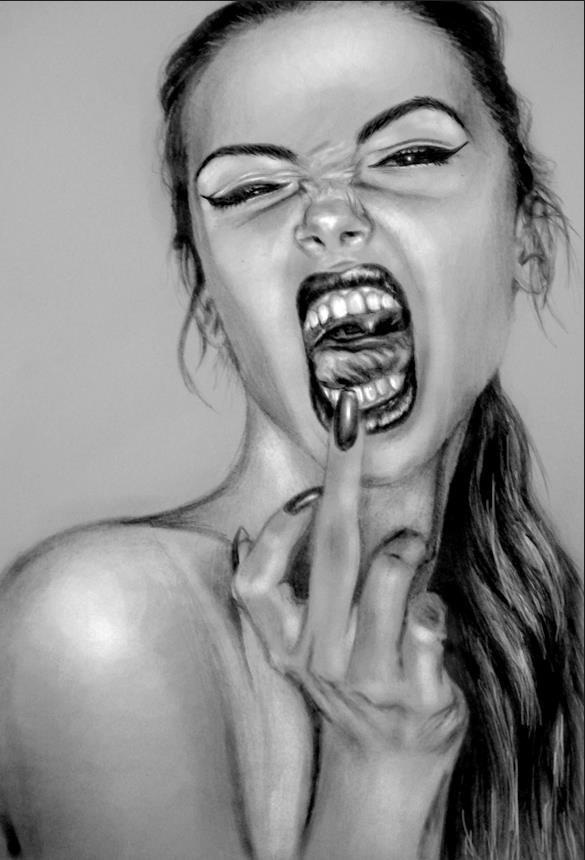 Portrait Illustrations by Sandra Jawad