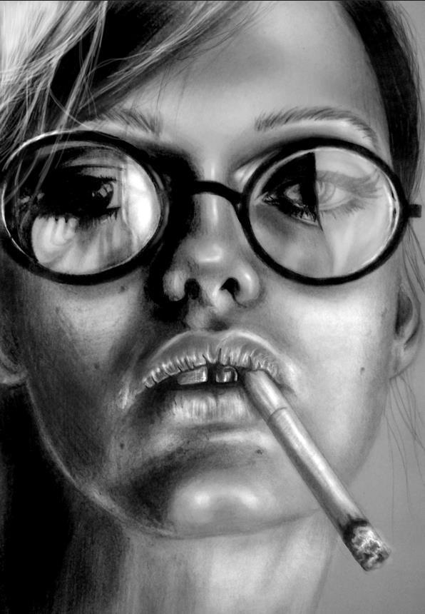 Portrait Illustrations by Sandra Jawad