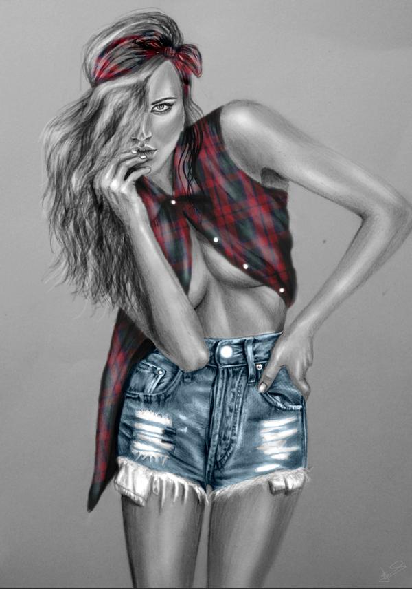 Portrait Illustrations by Sandra Jawad