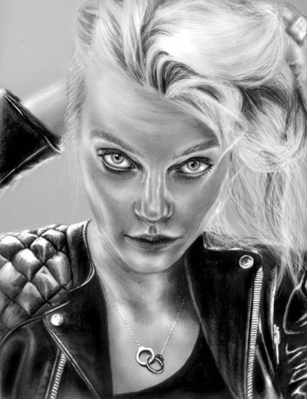 Portrait Illustrations by Sandra Jawad