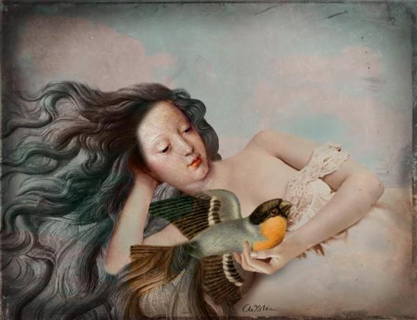 Vintage Surreal Illustrations by Catrin Welz-Stein