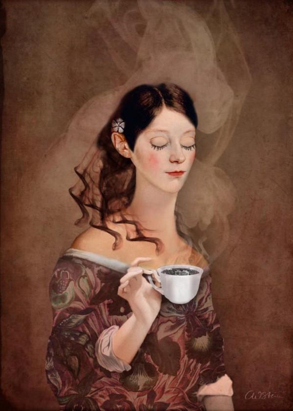 Vintage Surreal Illustrations by Catrin Welz-Stein