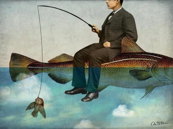 Vintage Surreal Illustrations by Catrin Welz-Stein