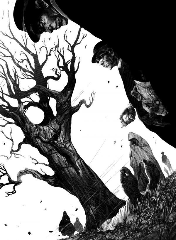 Black and White Illustrations by Nico Delort