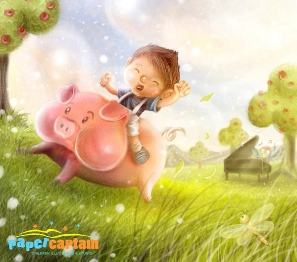 Children Illustrations by Evan Raditya Pratomo