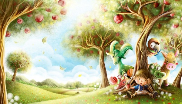 Children Illustrations by Evan Raditya Pratomo