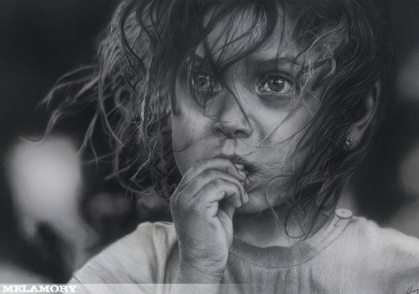 Pencil Art by Olga Melamory Larionova