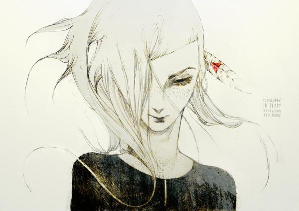 Pop Girl Illustrations by Gabriel Iumazark