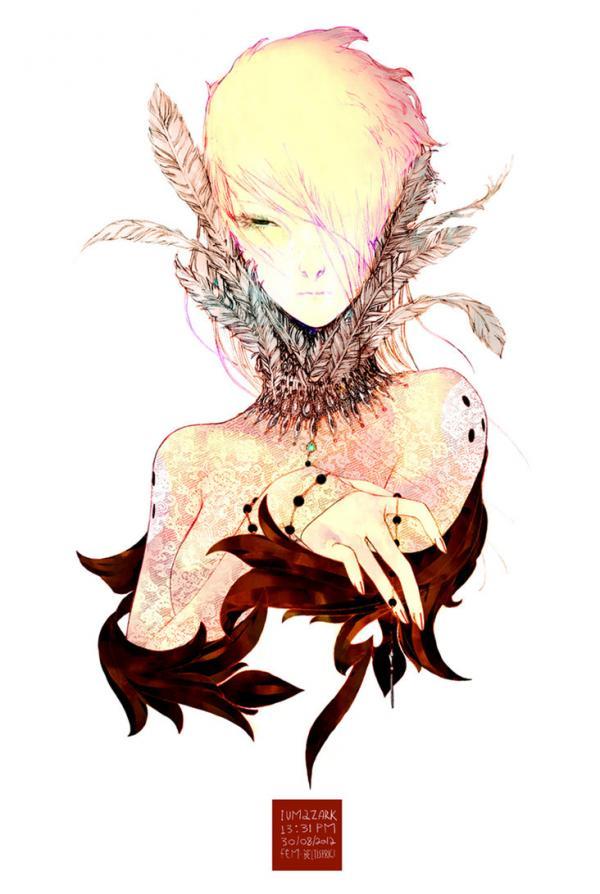 Pop Girl Illustrations by Gabriel Iumazark