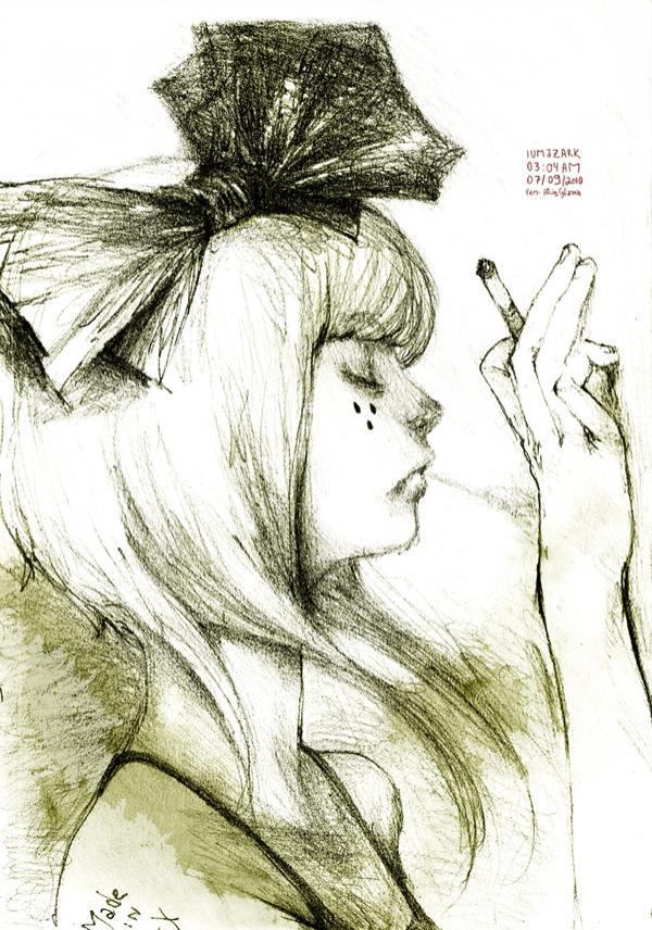 Pop Girl Illustrations by Gabriel Iumazark