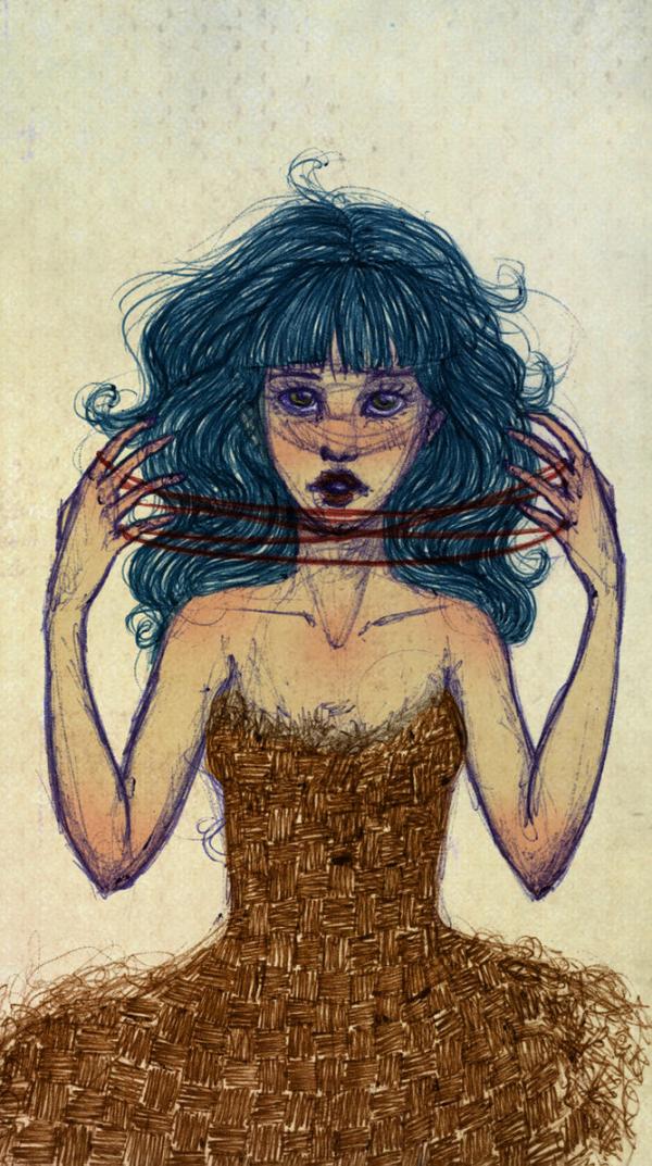 Mixed Media Illustrations by Joana Pedrosa