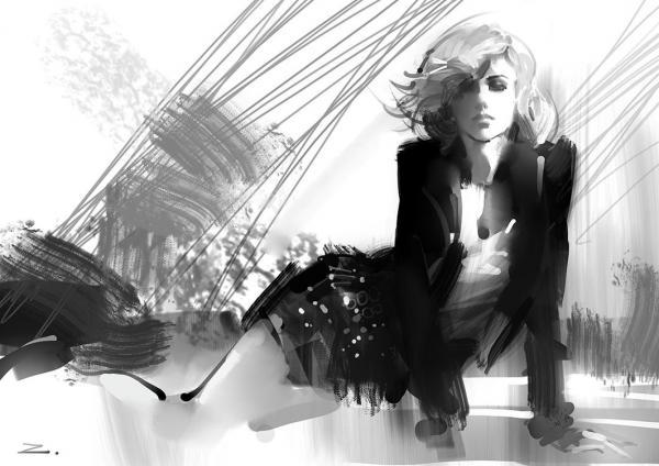 Digital Paintings by Zhu Haibo